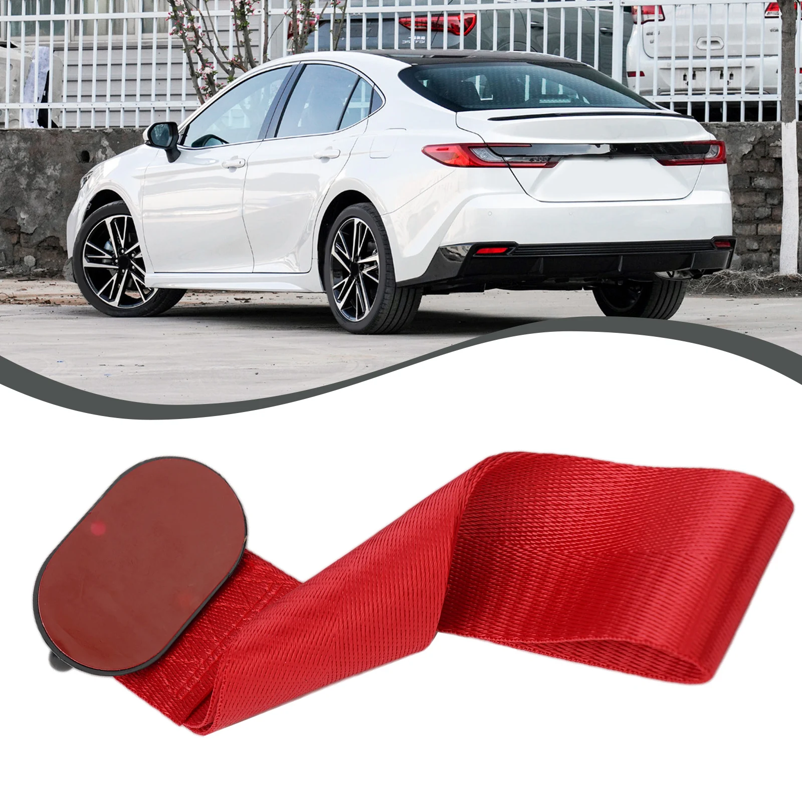 Brand New Useful Tow Strap Rally Hook 245x50mm Tow Towing Belt Decor Racing Drift Rope Rally Hook Modification
Brand New Useful Tow Strap Rally Hook 245x50mm Tow Towing Belt Decor Racing Drift Rope Rally Hook Modification