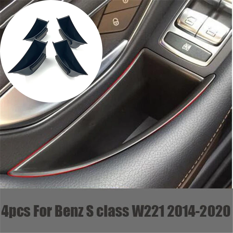 For Mercedes Benz S class W222 S320 S350 S400 S500 2014-20 LHD Car Accessories Door Handle Storage Box Phone Holder Tray Pocket
For Mercedes Benz S class W222 S320 S350 S400 S500 2014-20 LHD Car Accessories Door Handle Storage Box Phone Holder Tray Pocket