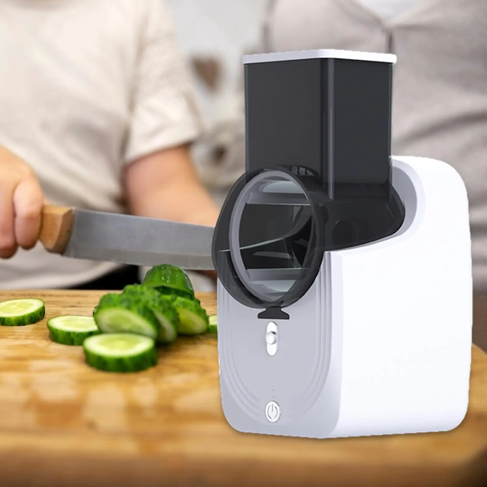 Electric Vegetable 90mm Large Caliber Stainless Steel Electric Cheese Grater for Carrots Tomato Fruits Vegetable Onion
Electric Vegetable 90mm Large Caliber Stainless Steel Electric Cheese Grater for Carrots Tomato Fruits Vegetable Onion