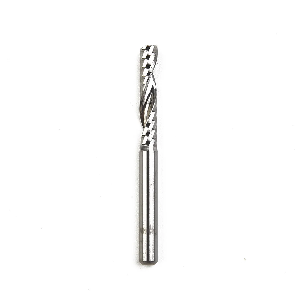 5pcs 3.175mm Single Blade Aluminium Cutting Single Flute CNC Router Bits 17mm Cutting Edge Length Router Bits Milling Cutter
5pcs 3.175mm Single Blade Aluminium Cutting Single Flute CNC Router Bits 17mm Cutting Edge Length Router Bits Milling Cutter