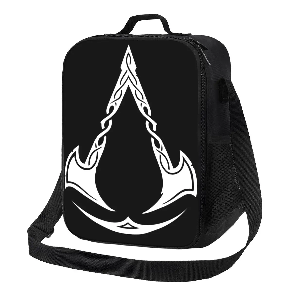 Custom Assassinss Creed Valhalla Lunch Bag Women Cooler Thermal Insulated Lunch Boxes for Student School
Custom Assassinss Creed Valhalla Lunch Bag Women Cooler Thermal Insulated Lunch Boxes for Student School