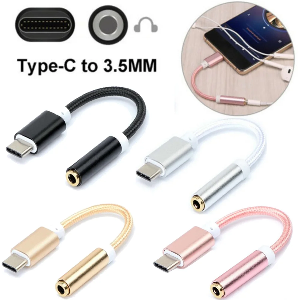 Type-C To 3.5 Jack Earphone Adapter Phone Accessories Cable Adapter USB Type-C USB C Adapter HeadPhone for Phone Tablet Computer
Type-C To 3.5 Jack Earphone Adapter Phone Accessories Cable Adapter USB Type-C USB C Adapter HeadPhone for Phone Tablet Computer