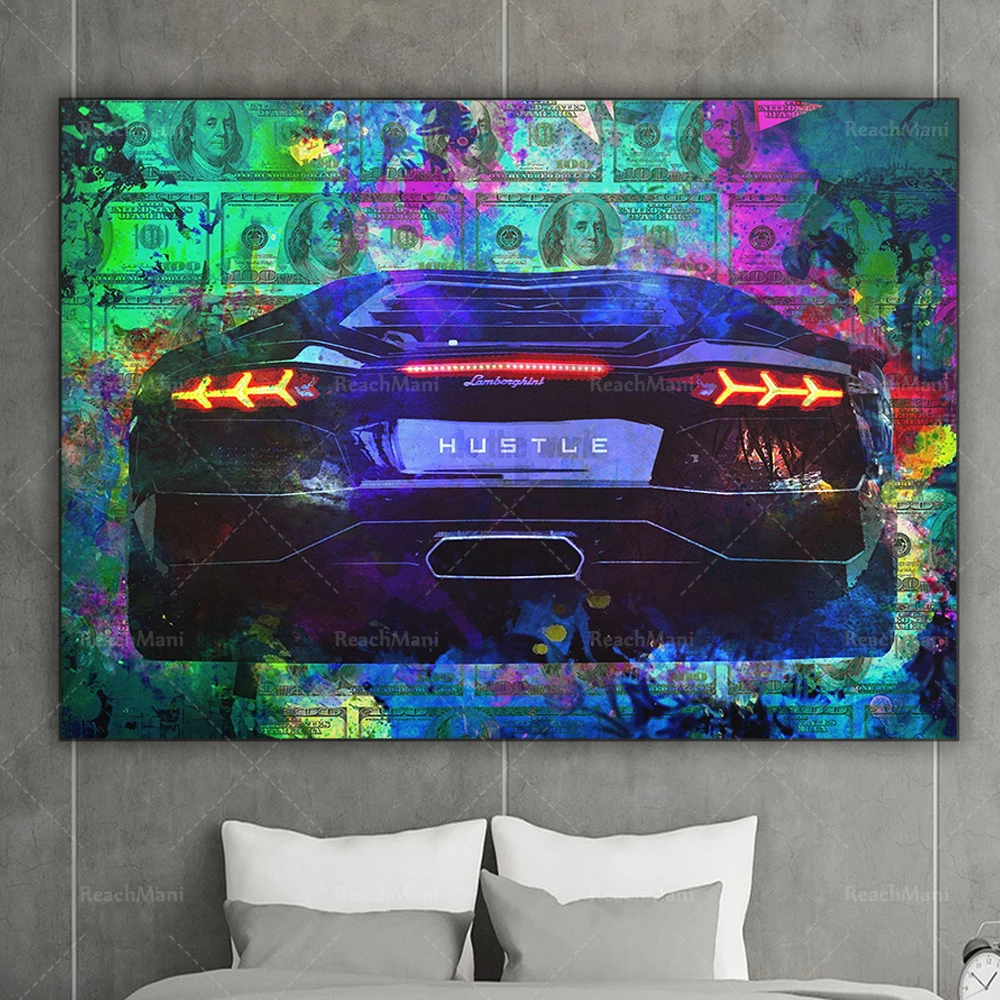Hustle Canvas Print Office Decor Pop Art Luxury Car Money Motivation Pop Culture Super Car Inspiration Motivational Poster
Hustle Canvas Print Office Decor Pop Art Luxury Car Money Motivation Pop Culture Super Car Inspiration Motivational Poster