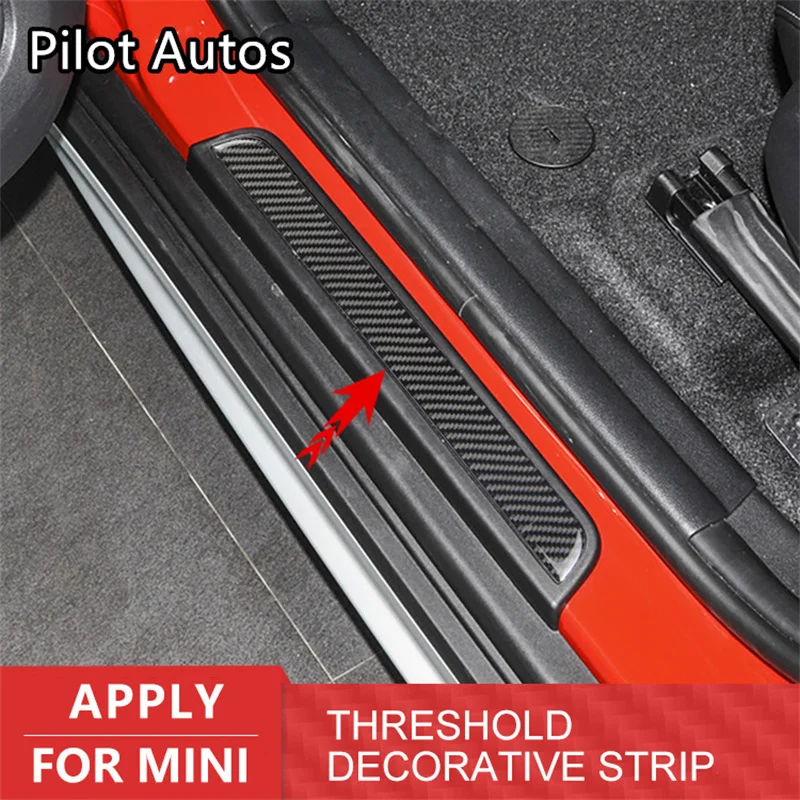 For Mini F60 Door Welcome Threshold Strip Genuine Carbon Fiber 3D Sticker Decorative Interior Accessories
For Mini F60 Door Welcome Threshold Strip Genuine Carbon Fiber 3D Sticker Decorative Interior Accessories