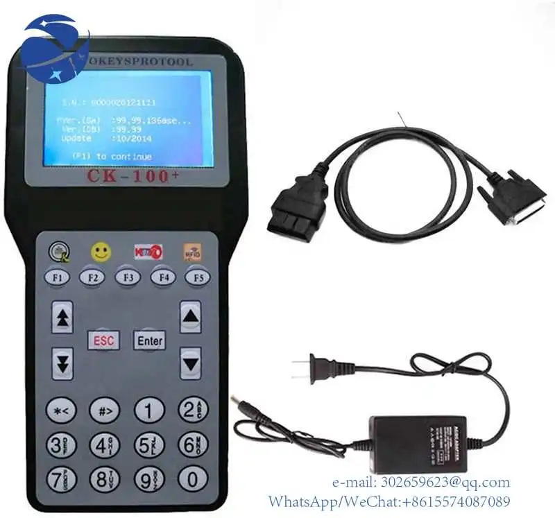Программатор ключей yyhc CK100 без токенов, ОГРАНИЧЕННАЯ МОДЕЛЬ, V99.99, последнее поколение SBB, поддержка нескольких языков
Программатор ключей yyhc CK100 без токенов, ОГРАНИЧЕННАЯ МОДЕЛЬ, V99.99, последнее поколение SBB, поддержка нескольких языков