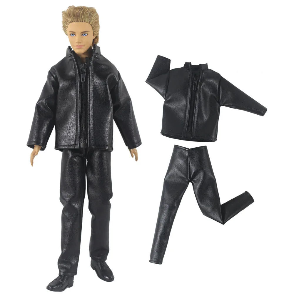 Leather Outfit Set for 30cm BJD Barbie Blyth 1/6 MH CD FR SD Kurhn Doll Clothes Figure Costume Toy Accessories
Leather Outfit Set for 30cm BJD Barbie Blyth 1/6 MH CD FR SD Kurhn Doll Clothes Figure Costume Toy Accessories