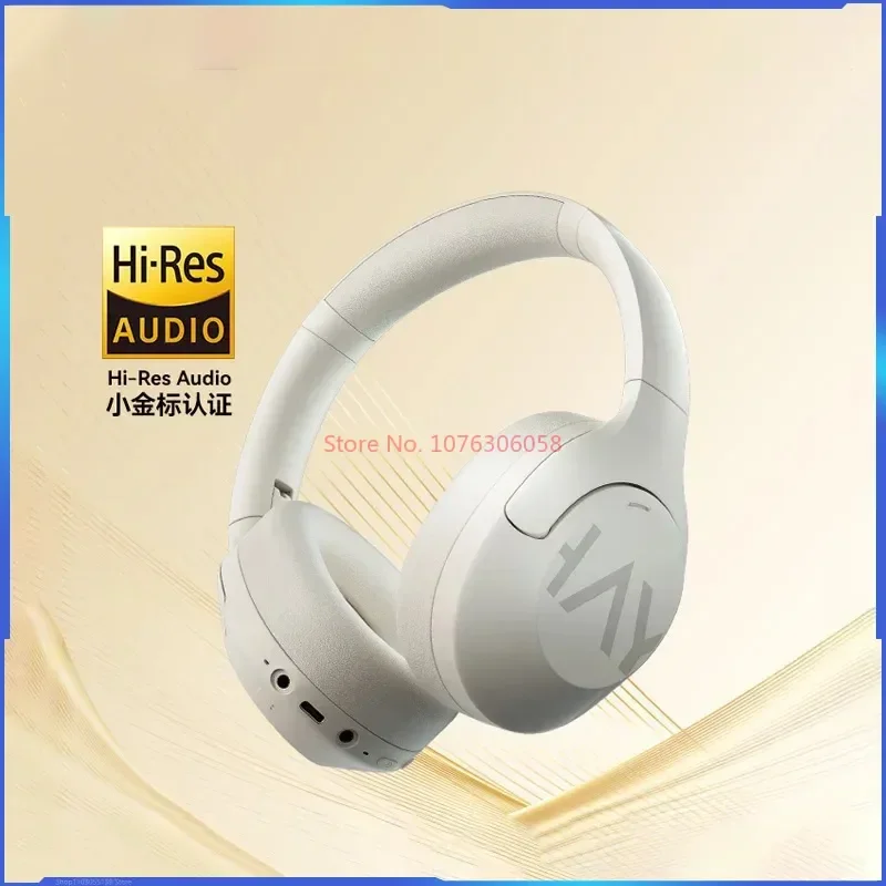 

New Haylou S30 Wireless Headphone With Microphone Bluetooth Anc Long Endurance Active Noise Reduction Headsets Low Delay Headset