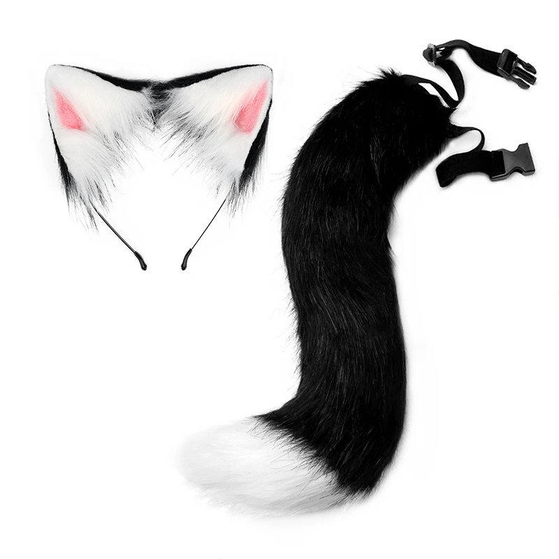Wolf Fox Ears Tail Adjustable Belt Furry Animal Headband Cosplay Props Carnival Fancy Party Dress Halloween Costume Accessories
Wolf Fox Ears Tail Adjustable Belt Furry Animal Headband Cosplay Props Carnival Fancy Party Dress Halloween Costume Accessories