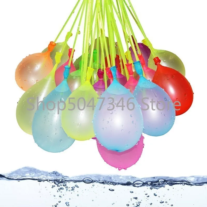 

111pcs Water Balloons Quickly Filling Magic Bunch Balloons Bombs Instant Beach Toys Summer Outdoor Fighter Toys For Children