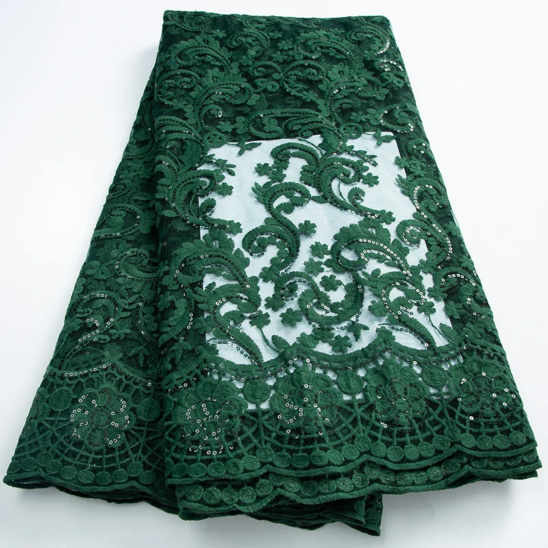 French Luxury Lace High Quality Fabric 2023 African Mesh Tulle Lace Embroidered Fabric With Sequin For Wedding Party Dress A3408
French Luxury Lace High Quality Fabric 2023 African Mesh Tulle Lace Embroidered Fabric With Sequin For Wedding Party Dress A3408