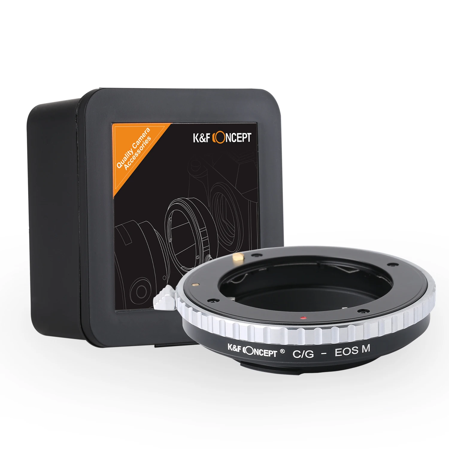 

K&F Concept Lens Adapter for CG mount lens to Canon EOS M camera M1 M2 M3 M5 M6 M50 M100