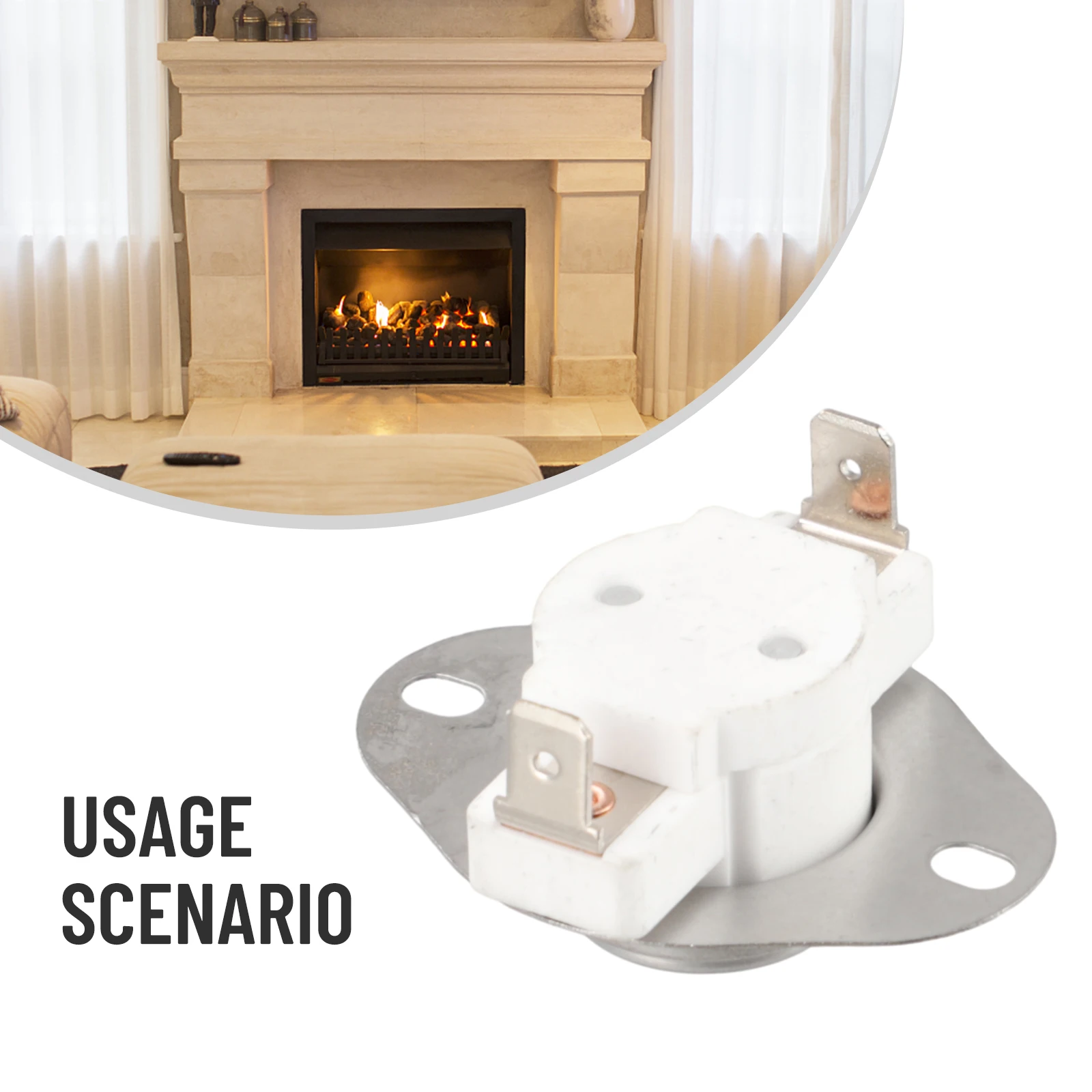 Sensor Switch For Vogelzang 80599 C-ERAMIC Exhaust Low Limit Sensor Switch Pellet Stove 250V 25A C-eramic Heating Switch
Sensor Switch For Vogelzang 80599 C-ERAMIC Exhaust Low Limit Sensor Switch Pellet Stove 250V 25A C-eramic Heating Switch