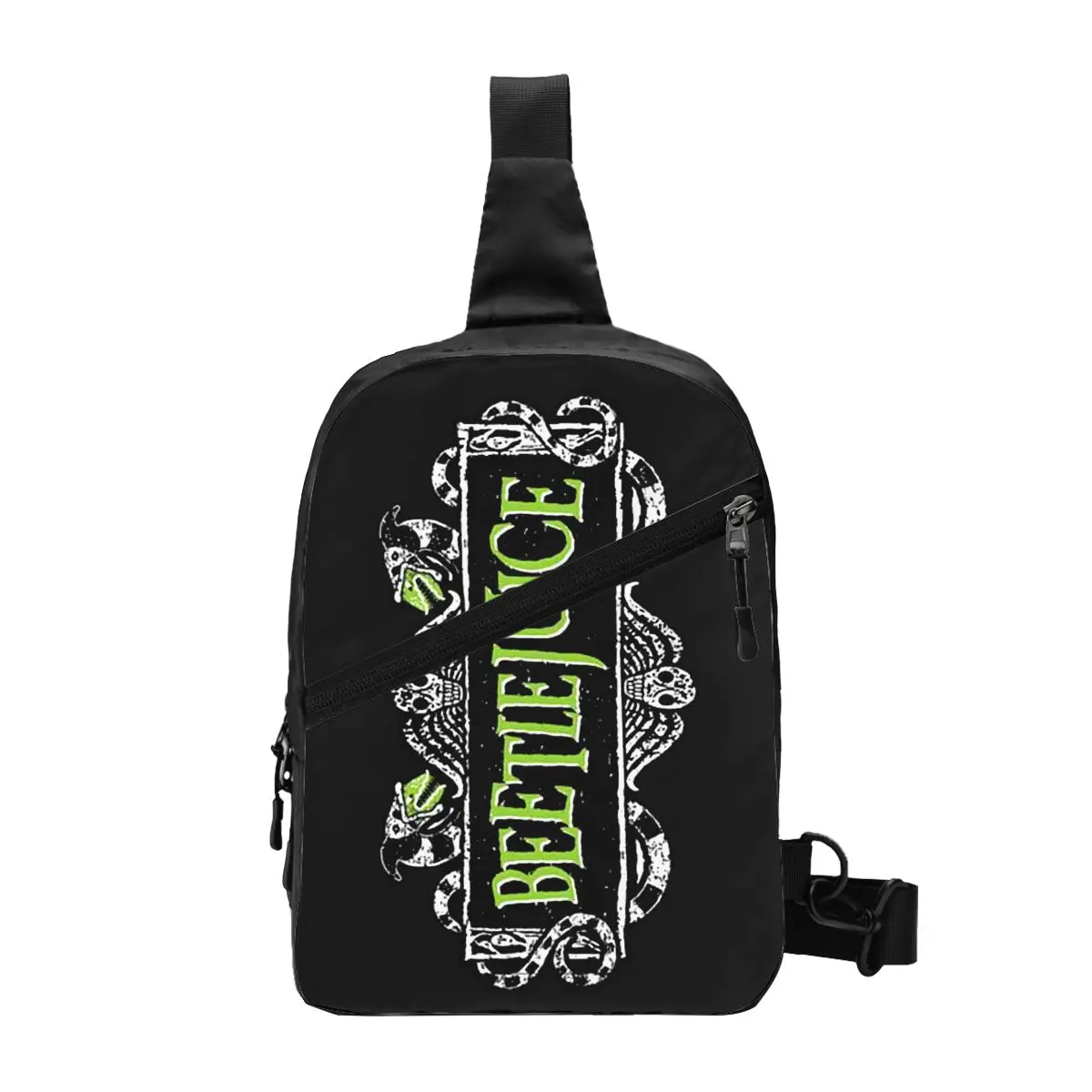 Casual Tim Burton Horror Movie Sling Bag for Traveling Men's Beetlejuice Chest Crossbody Backpack Shoulder Daypack
Casual Tim Burton Horror Movie Sling Bag for Traveling Men's Beetlejuice Chest Crossbody Backpack Shoulder Daypack