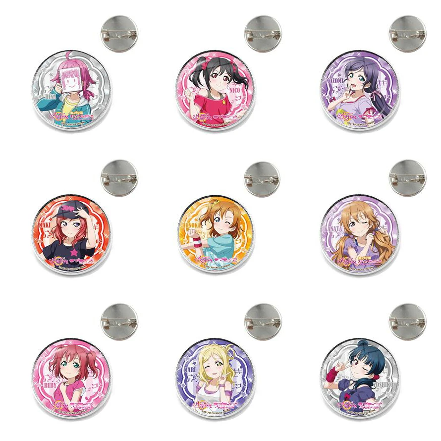 Значок Love Live All Stars аниме AK's Aqours PDP Lovelive Sunshine, идеальная мечта, проект, игра, металлический значок, брошь, булавки, подарок
Значок Love Live All Stars аниме AK's Aqours PDP Lovelive Sunshine, идеальная мечта, проект, игра, металлический значок, брошь, булавки, подарок