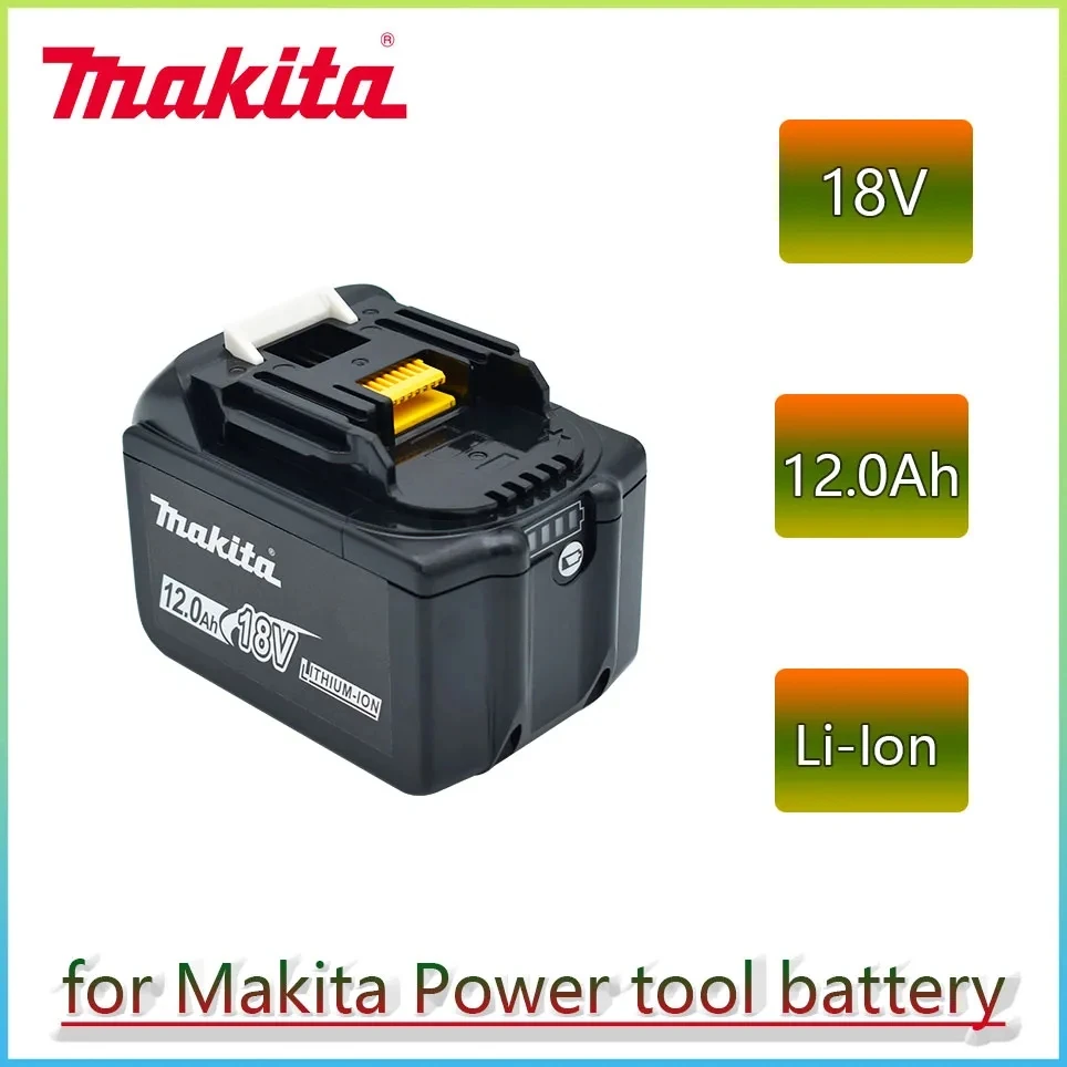 100% Original Makita 18V 12.0Ah Makita Lithium-Ion Rechargeable Power Tool 18V Replacement Battery BL1860 BL1830 BL1850 BL1860B
100% Original Makita 18V 12.0Ah Makita Lithium-Ion Rechargeable Power Tool 18V Replacement Battery BL1860 BL1830 BL1850 BL1860B