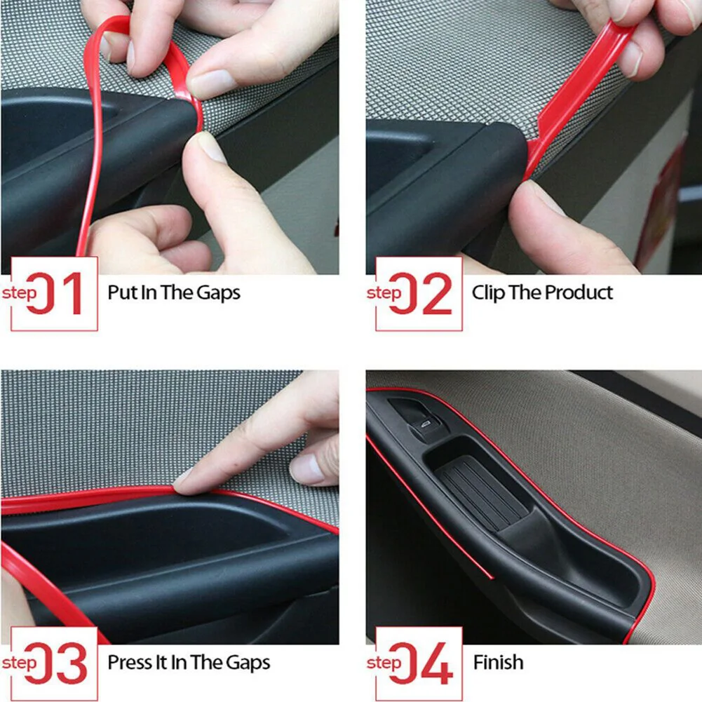 High Quality Edge Gap Line Door Panel Trim Line 1pc Accessories Air Vent Outlet Interior Decor Mouldings Silicone
High Quality Edge Gap Line Door Panel Trim Line 1pc Accessories Air Vent Outlet Interior Decor Mouldings Silicone