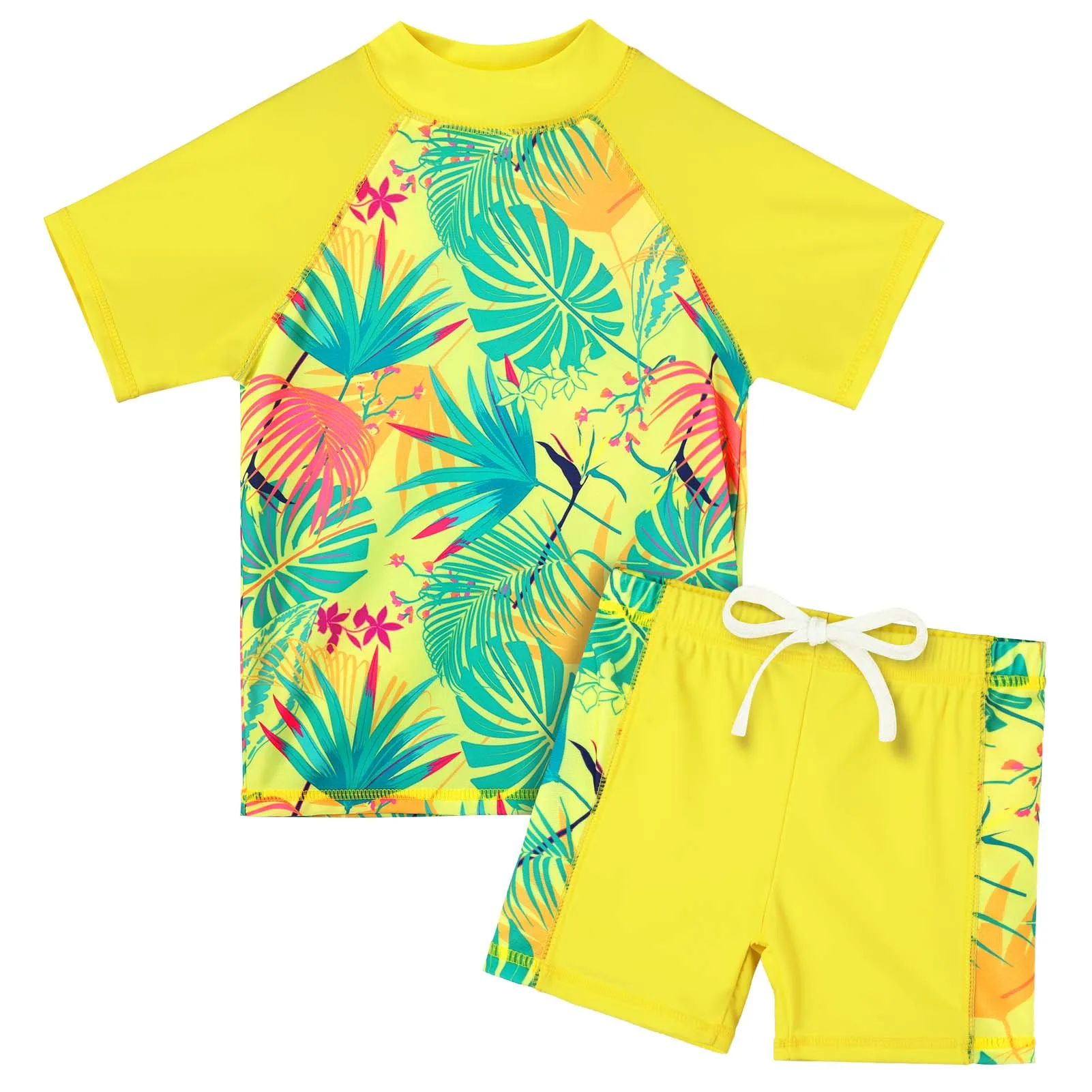 BAOHULU Kids Swimsuit UPF 50+ UV Sun Protective Rash Guard Two Pieces Set Beach Wear Summer Water Sport Wear Surfing Suit
BAOHULU Kids Swimsuit UPF 50+ UV Sun Protective Rash Guard Two Pieces Set Beach Wear Summer Water Sport Wear Surfing Suit