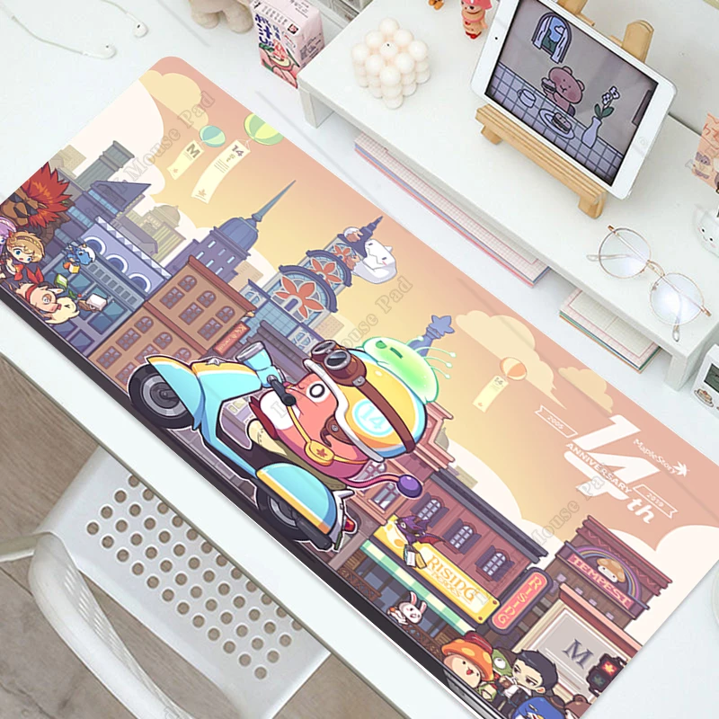 Коврик для мыши в стиле аниме Maplestory, милые розовые аксессуары для геймеров, коврики для мыши XX Mausepad, игровой коврик для мыши для офиса и работы
Коврик для мыши в стиле аниме Maplestory, милые розовые аксессуары для геймеров, коврики для мыши XX Mausepad, игровой коврик для мыши для офиса и работы