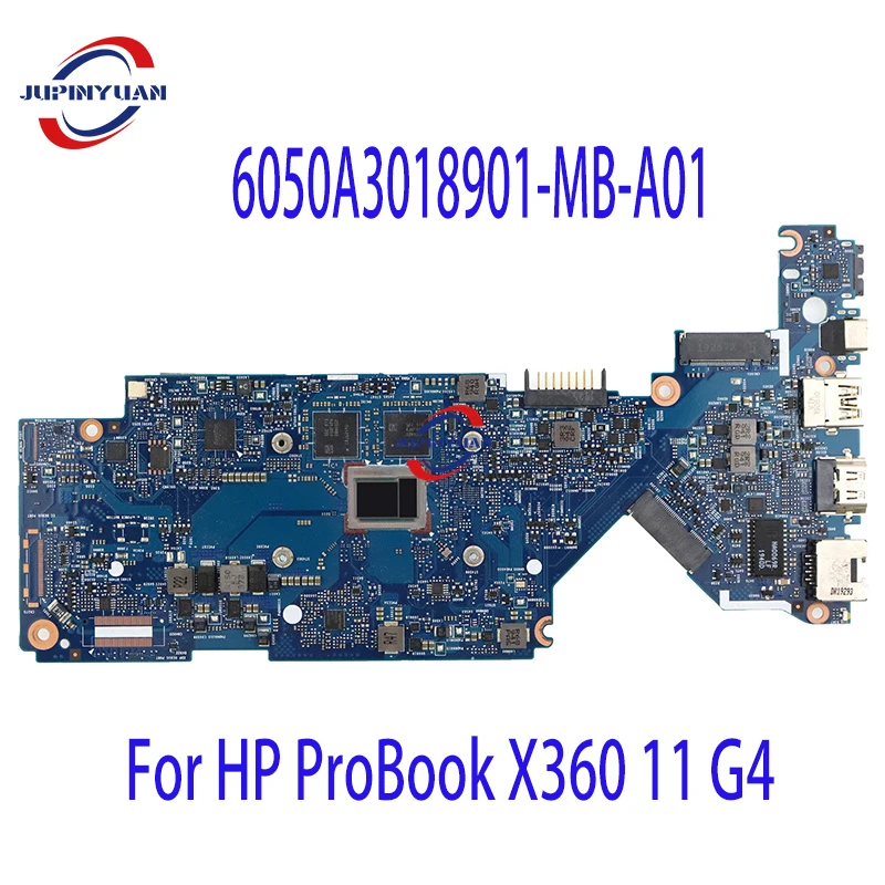 

Used and Working Good For HP ProBook X360 11 G4 Laptop Motherboard 6050A3018901-MB-A01 With CPU SRD23 M3-8100Y Mainboard