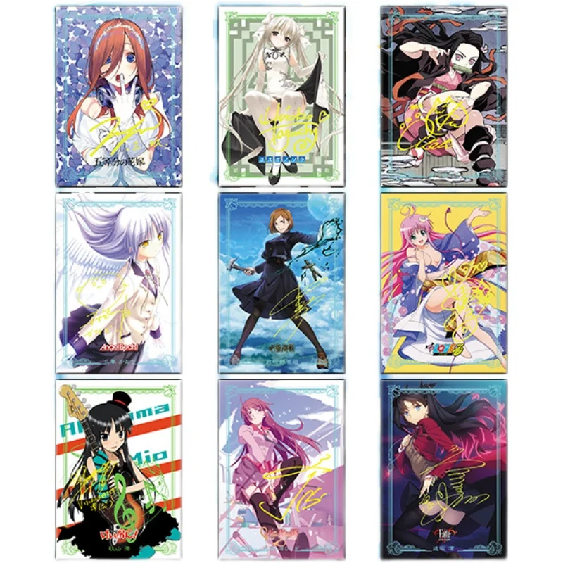 9Pcs/Set ACG Japan Anime The Heroine Nakano Miku Nezuko Tohsaka Rin Kugisaki Nobara Collectibles DIY Flash Girl Cards Gift Toys
9Pcs/Set ACG Japan Anime The Heroine Nakano Miku Nezuko Tohsaka Rin Kugisaki Nobara Collectibles DIY Flash Girl Cards Gift Toys