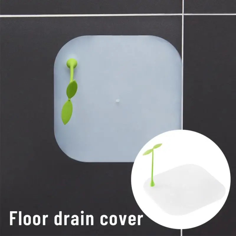 

Silicone Floor Drain Cover Deodorant Pad Kitchen Sink Strainer Toilet Pad Bathroom Anti Odor Sewer Deodorant Cover Water Stoppe