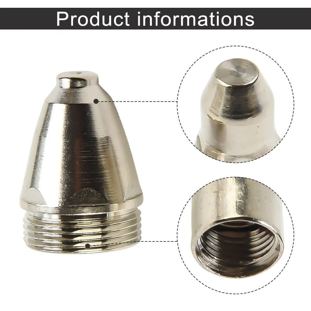 Nozzle Improve the lifespan of your plasma cutting machine with 20pcs P80 Plasma Cutting Torch Consumable Tips
Nozzle Improve the lifespan of your plasma cutting machine with 20pcs P80 Plasma Cutting Torch Consumable Tips