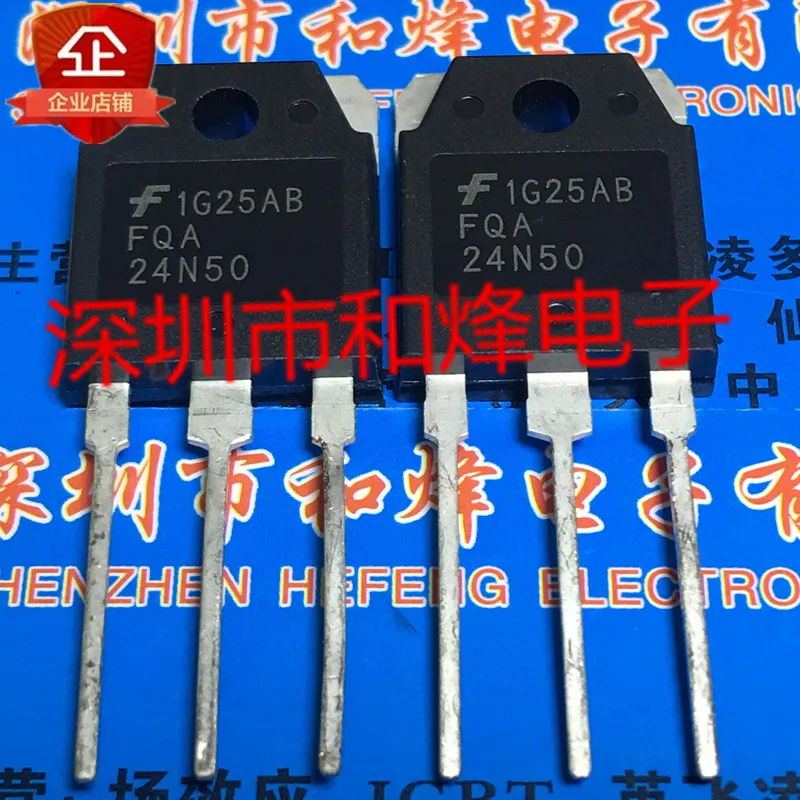 

FQA24N50 New and original TO-3P 500V 24A Field effect tube ultrasonic MOS tube Commonly used power supply to3p