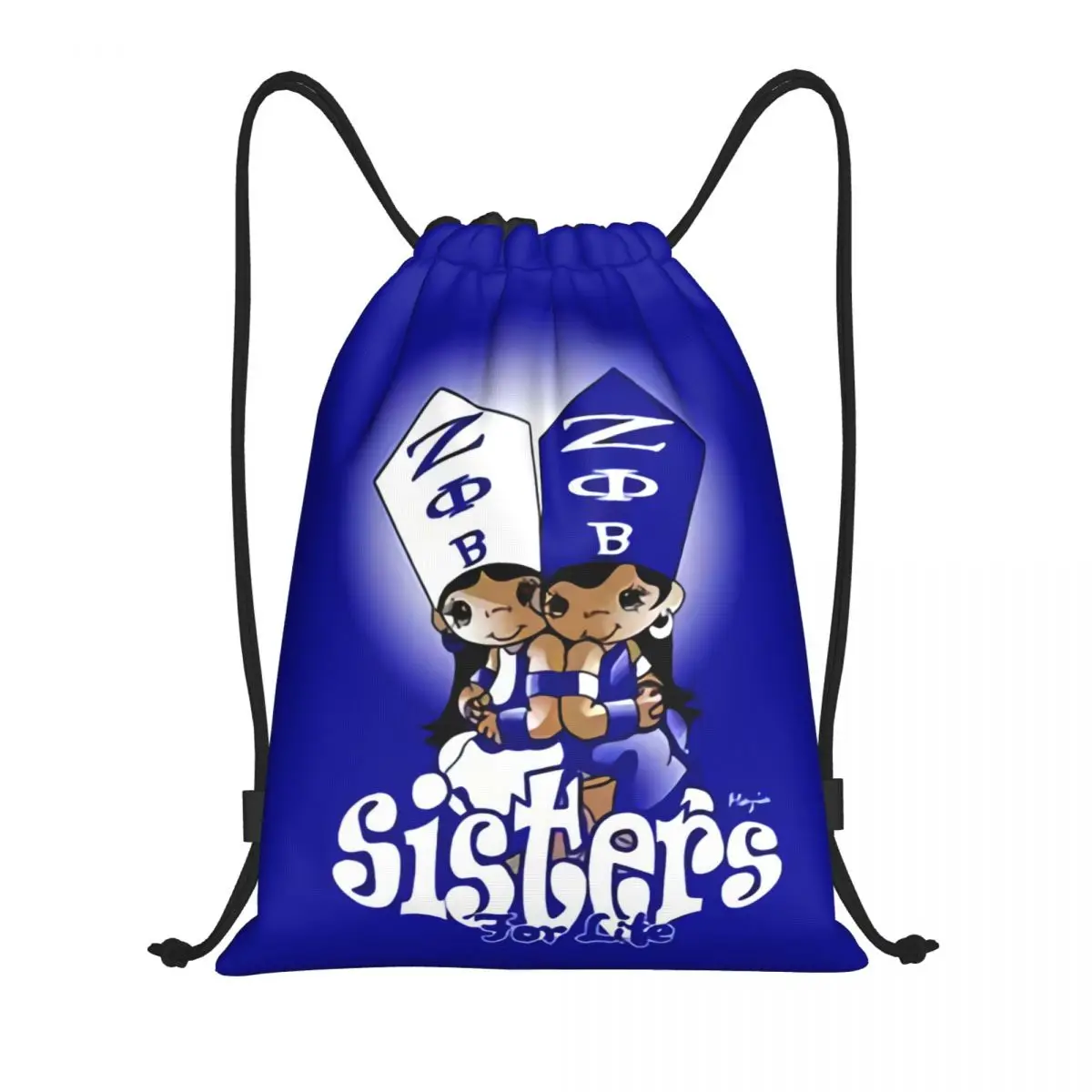 Zeta Phi Beta Sisterly Love Drawstring Backpack Women Men Gym Sport Sackpack Foldable Greek Letter 1920 Shopping Bag Sack
Zeta Phi Beta Sisterly Love Drawstring Backpack Women Men Gym Sport Sackpack Foldable Greek Letter 1920 Shopping Bag Sack