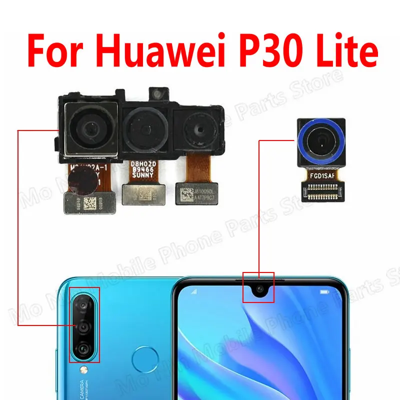 Original Front Rear Back Camera For Huawei P30 Lite P30Lite Main Facing Camera Module Flex Replacement Spare Parts
Original Front Rear Back Camera For Huawei P30 Lite P30Lite Main Facing Camera Module Flex Replacement Spare Parts