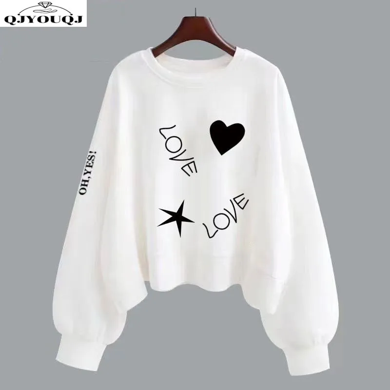 

Autumn and Winter Regular New Oversized Women's Long Sleeved 280 Loose and Lazy Trend 220 Fashionable Casual Top