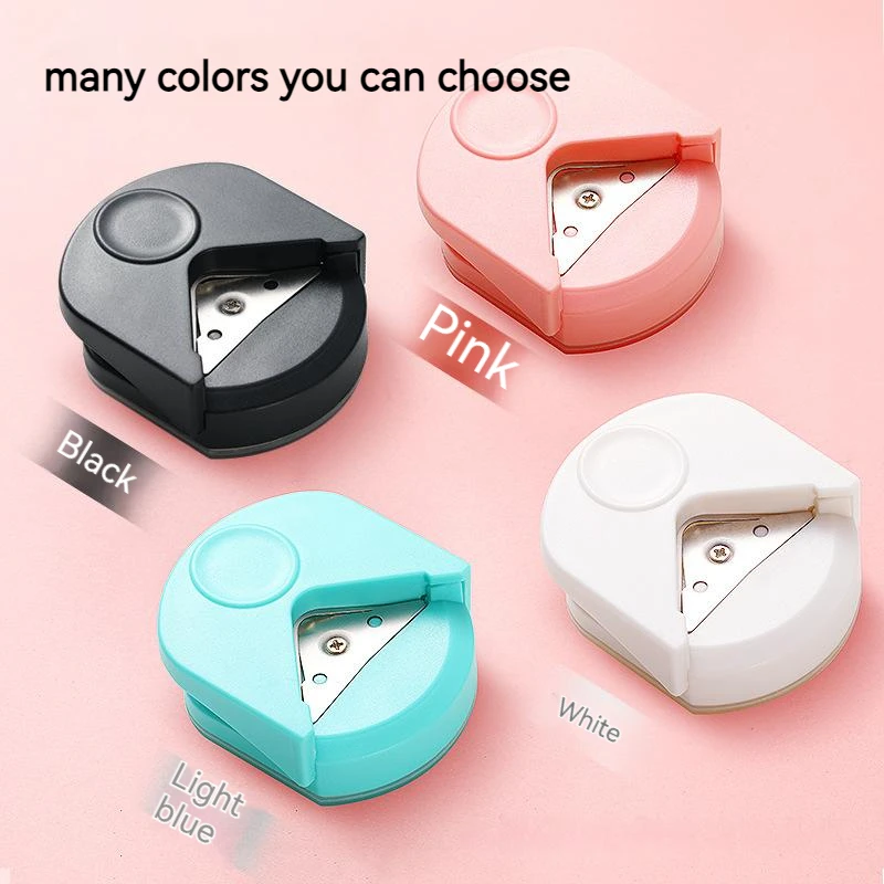 1Pcs Corner Cutter Binding Supplies Cutter Paper Hole Punch Circle Aesthetic Stationery School Equipment Office and Stationery
1Pcs Corner Cutter Binding Supplies Cutter Paper Hole Punch Circle Aesthetic Stationery School Equipment Office and Stationery