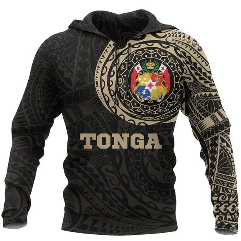 

3D Maoli Flag Polynesian Tattoo Printed Hoodies Polynesian Flag Totem Graphic Hooded Hoody Kid Fashion Cool Pullovers Top Hoodie