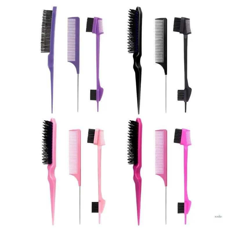 3pcs Versatile Hair Styling Tools Hairdressing and Braiding Set Double Sided Hair Comb
3pcs Versatile Hair Styling Tools Hairdressing and Braiding Set Double Sided Hair Comb