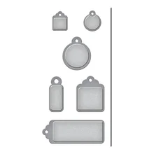 Newest Metal Cutting Dies Assorted Tags Etched Dies Scrapbook Decorate Embossing Template Diy Greeting Card Handmade Craft Molds
Newest Metal Cutting Dies Assorted Tags Etched Dies Scrapbook Decorate Embossing Template Diy Greeting Card Handmade Craft Molds