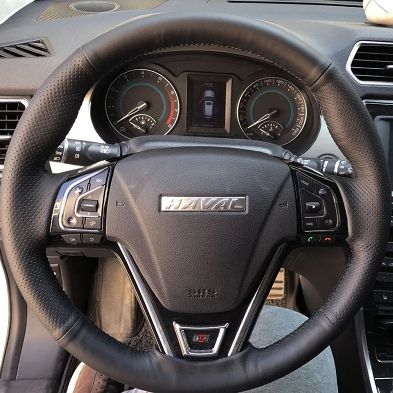 Car Steering Wheel Cover Braid Artificial Leather For Great Wall Haval New Hover H6 Hover H1 DIY Steering-Wheel Cover Wrap
Car Steering Wheel Cover Braid Artificial Leather For Great Wall Haval New Hover H6 Hover H1 DIY Steering-Wheel Cover Wrap