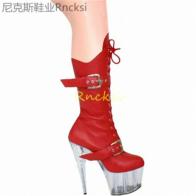 

15cm Women's spring new Martin boots thick-soled Joker autumn waterproof platform booties boots