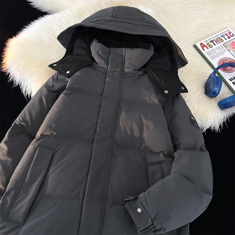 

Мужские Водонепроницаемые куртки, Зимняя Толстая теплая парка, пальто с капюшоном, ветровка, военная куртка, пальто jaqueta de inverno masculina