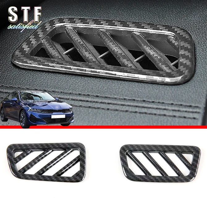 Carbon Fiber Style Upper Air-Condition Vent Outlet Cover Trim For Kia K5 Optima (DL3) 2020 2021 Car Accessories Stickers W4
Carbon Fiber Style Upper Air-Condition Vent Outlet Cover Trim For Kia K5 Optima (DL3) 2020 2021 Car Accessories Stickers W4