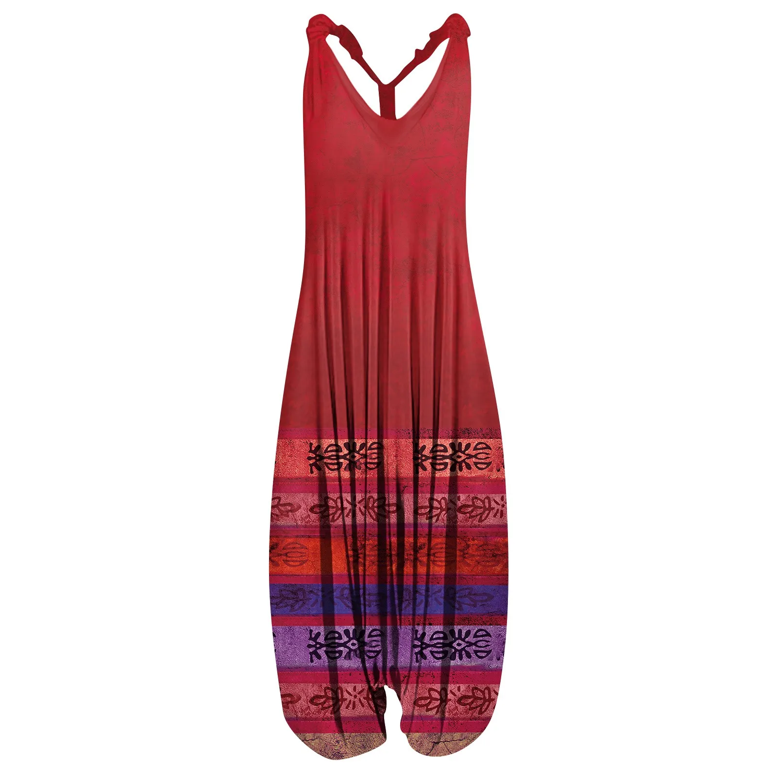 Women'S Casual Print Loose Large Size Casual Sleeveless Strappy Jumpsuit Jumpsuit Women 2024 Jumpsuit For Elegant Women 2024
Women'S Casual Print Loose Large Size Casual Sleeveless Strappy Jumpsuit Jumpsuit Women 2024 Jumpsuit For Elegant Women 2024