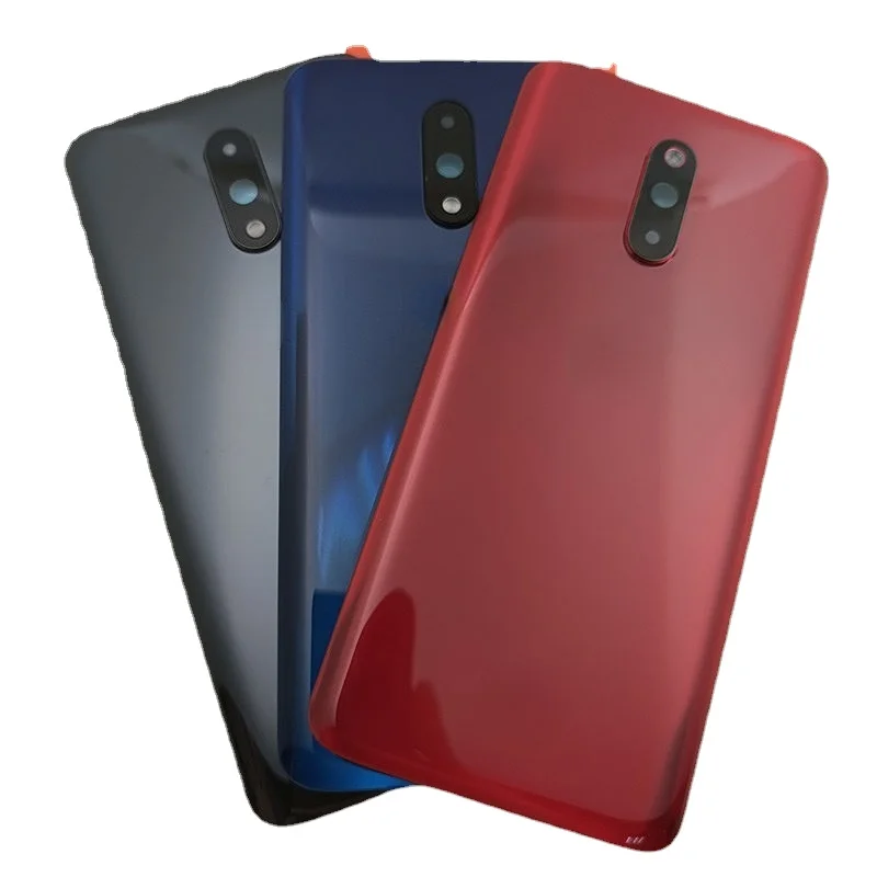 

Glass Back Case For OnePlus 7 Battery Cover Back Rear Door Housing Replacement For Oneplus7 Back Housing With Camera Frame Lens
