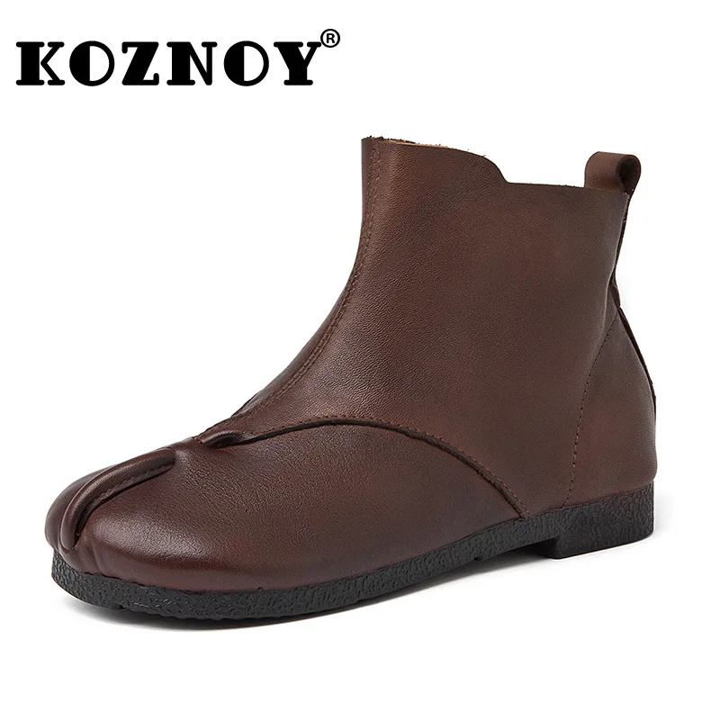 Koznoy 2cm 2023 Women Luxury Flats Cow Natural Genuine Leather Summer Platform Spring Autumn Oxfords Soft Soled Comfy ZIP Shoes
Koznoy 2cm 2023 Women Luxury Flats Cow Natural Genuine Leather Summer Platform Spring Autumn Oxfords Soft Soled Comfy ZIP Shoes