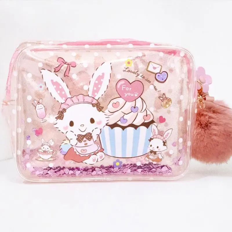 Популярная прозрачная водонепроницаемая сумка sanrio Wish me mel Love для мытья песка, милая Портативная сумка на молнии для путешествий, подарок для девушки
Популярная прозрачная водонепроницаемая сумка sanrio Wish me mel Love для мытья песка, милая Портативная сумка на молнии для путешествий, подарок для девушки