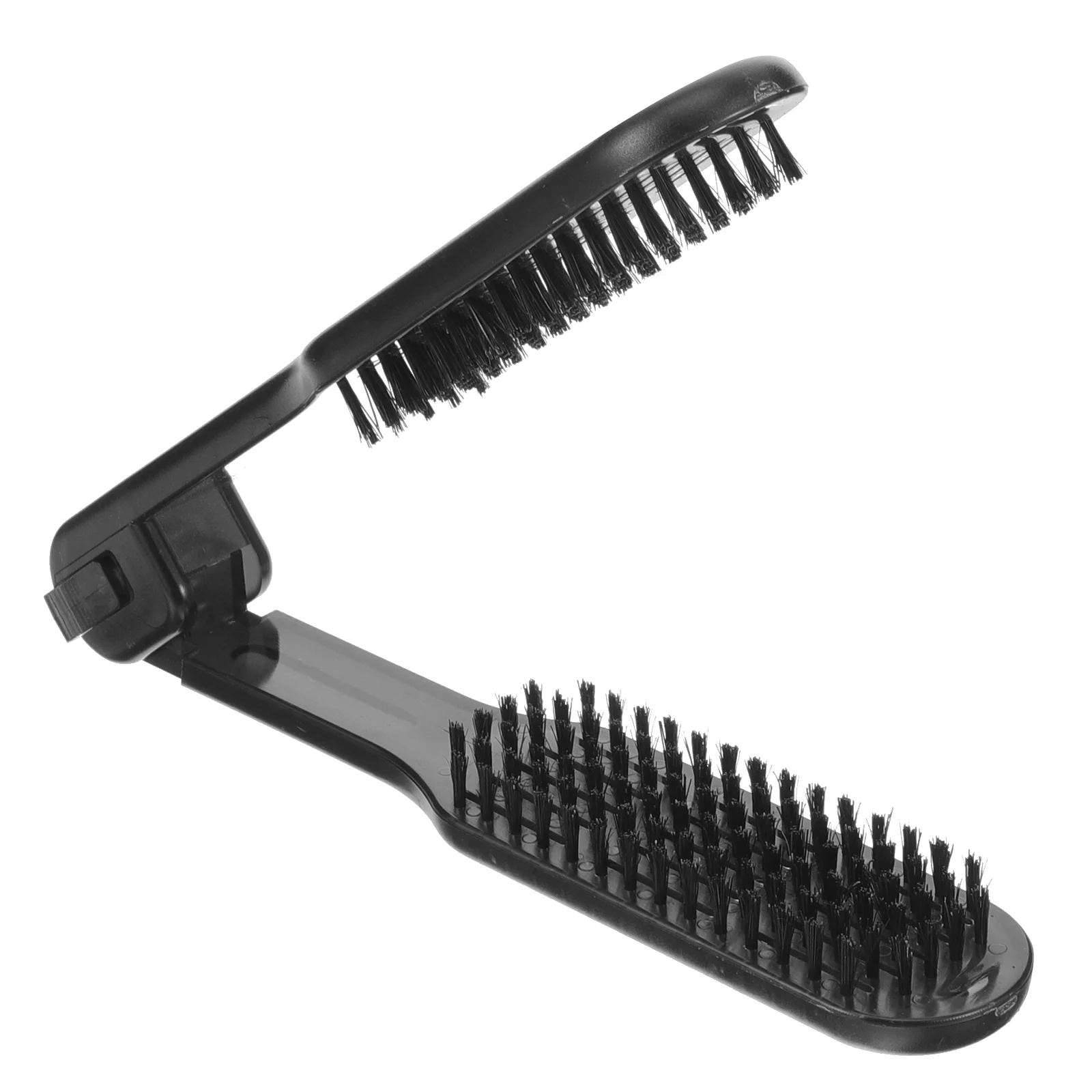 

Plastic Hairdressing Comb Double Brushes V Type Straight Hair Brush Anti-Static Hair Straightener Tool Hairbrushes