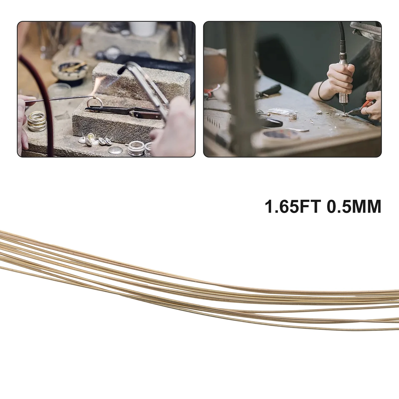 10pcs Premium Silver-Copper Alloy Welding Rods 1.64ft Soldering Wire For Jewelry Making Bracelets Earrings Low Melting Point
10pcs Premium Silver-Copper Alloy Welding Rods 1.64ft Soldering Wire For Jewelry Making Bracelets Earrings Low Melting Point