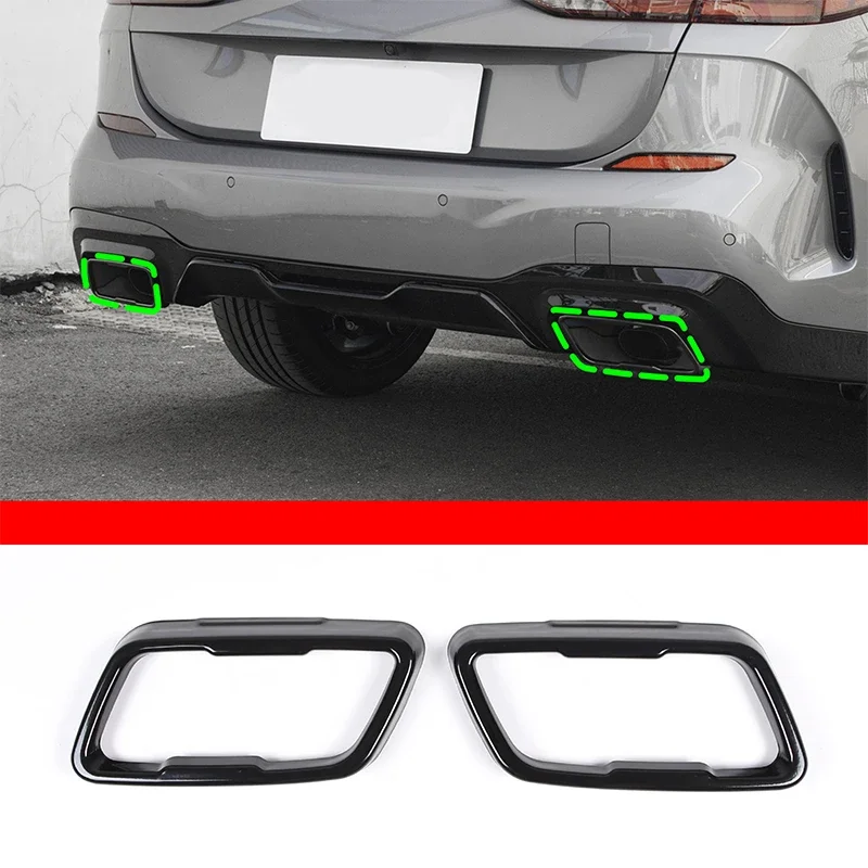 2pcs Black Stainless Steel Car Exhaust Pipe Cover Trim For BMW 2 Series F44 2020-2023 Car Accessories
2pcs Black Stainless Steel Car Exhaust Pipe Cover Trim For BMW 2 Series F44 2020-2023 Car Accessories