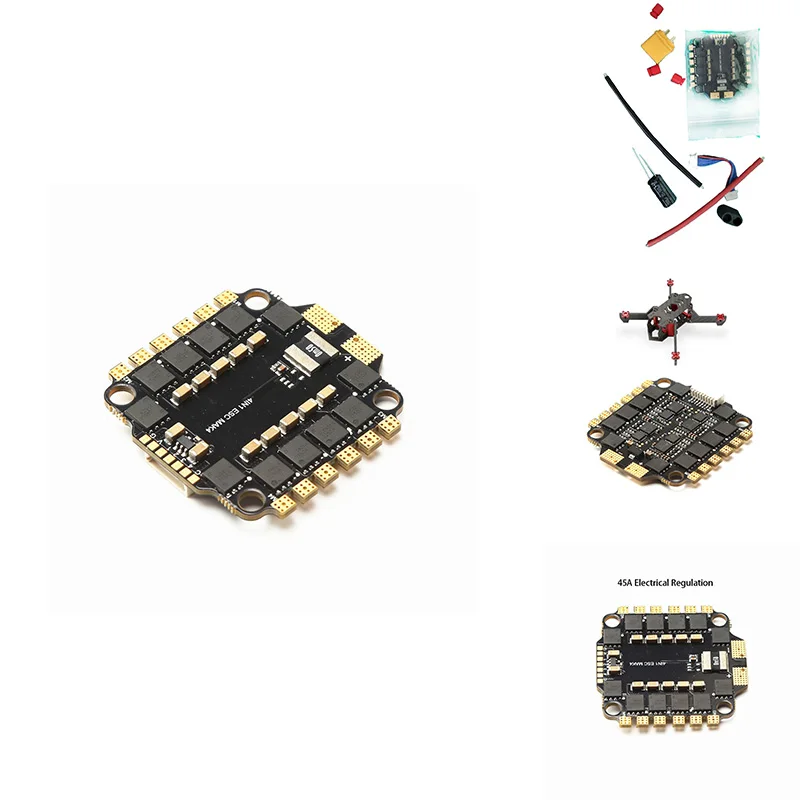 For Crossing Machine Blheli-S DSHOT600 4-In-1 Electric Flight Control Drone Accessories ESC Board
For Crossing Machine Blheli-S DSHOT600 4-In-1 Electric Flight Control Drone Accessories ESC Board