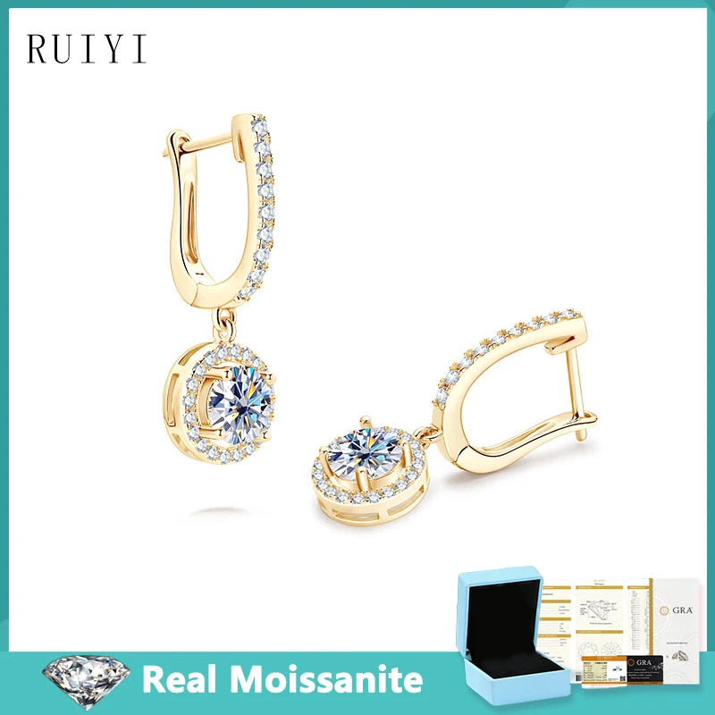 2ct /1 Pair Moissanite Diamond Drop Earrings for Women Senior Sense Luxury Wedding Party Jewelry 925 Sterling Silver Earring
2ct /1 Pair Moissanite Diamond Drop Earrings for Women Senior Sense Luxury Wedding Party Jewelry 925 Sterling Silver Earring