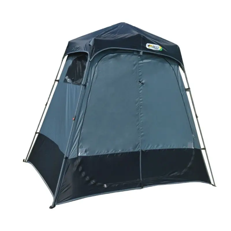 

2Rooms 2Persons Multipurpose Hydraulic Automatic Changing Tent Large Size Strong Shower Toilet Dressing Outdoor Movable WC