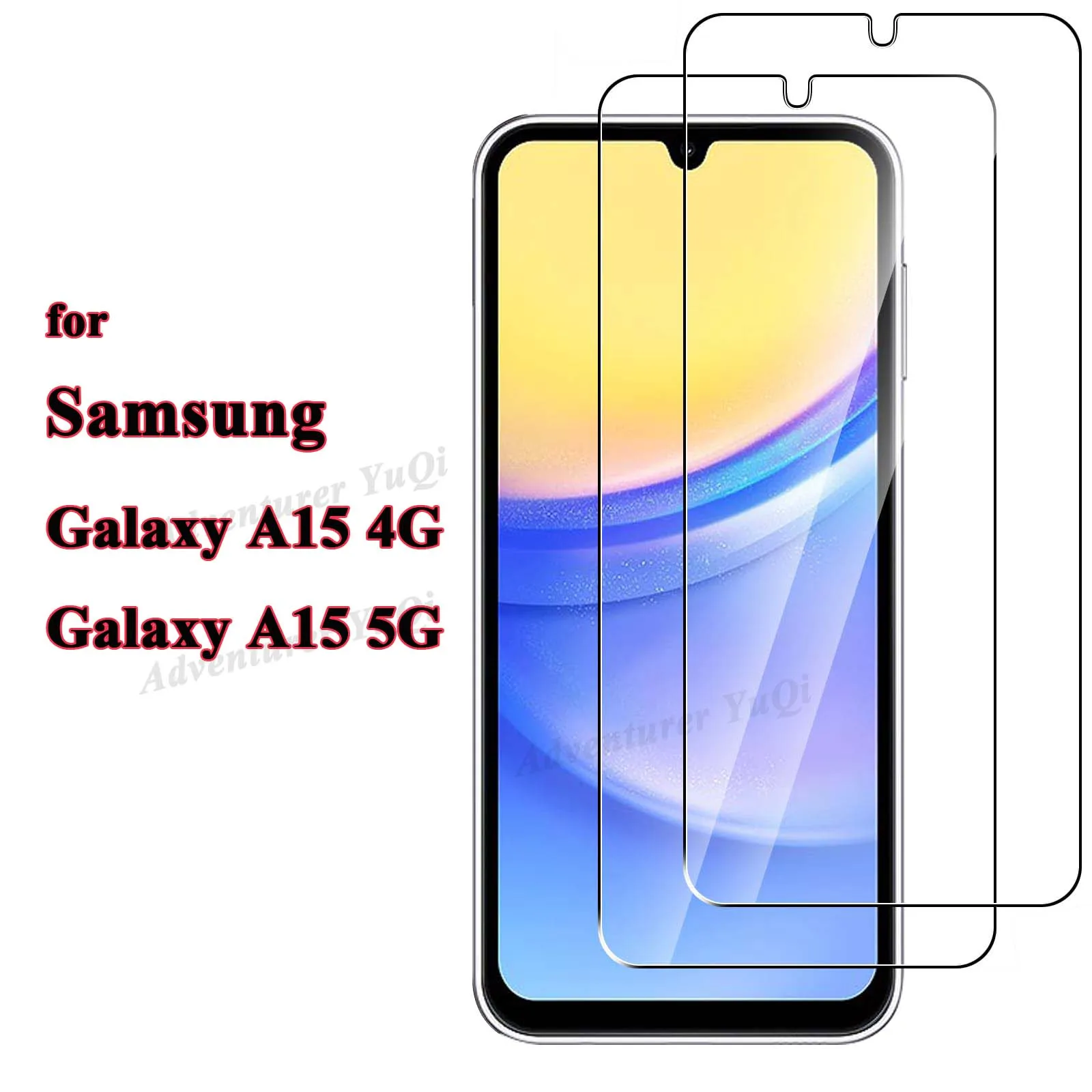 Screen Protector For Samsung Galaxy A15 4G 5G, Tempered Glass HD 9H Transparent Ultra Clear Anti Scratch Case Friendly
Screen Protector For Samsung Galaxy A15 4G 5G, Tempered Glass HD 9H Transparent Ultra Clear Anti Scratch Case Friendly