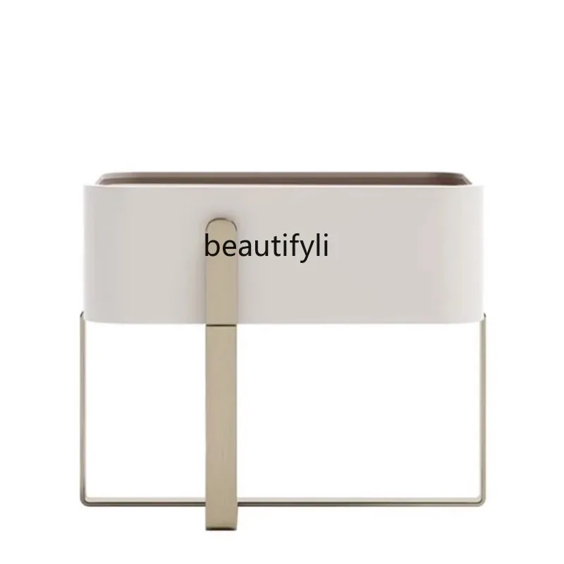 Simple Modern White Paint Surface Light Luxury Stainless Steel Titanium Gold Bedroom Bedside Bedside Table furniture
Simple Modern White Paint Surface Light Luxury Stainless Steel Titanium Gold Bedroom Bedside Bedside Table furniture